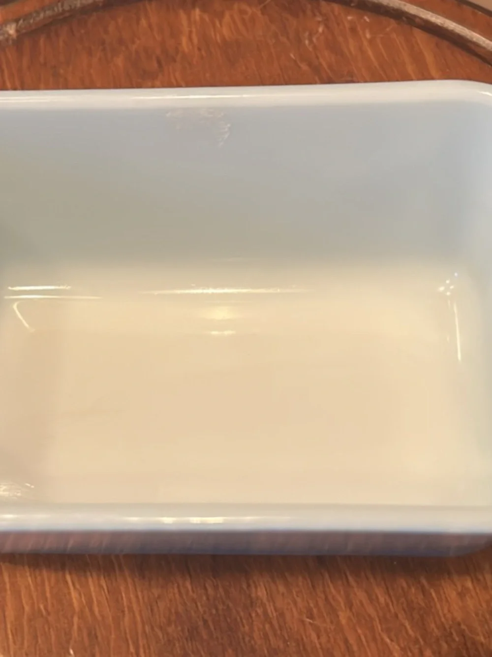 Pyrex blue fridgie no lid great condition